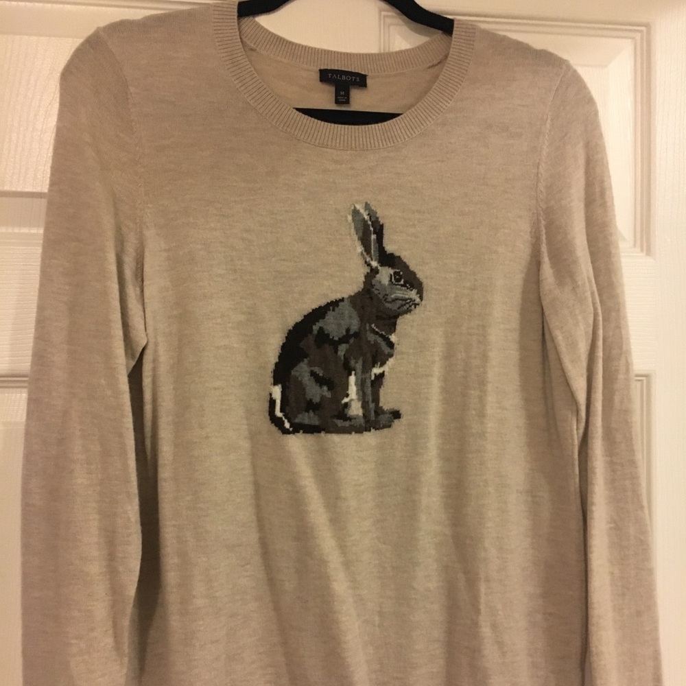 Talbots bunny sweater🐰